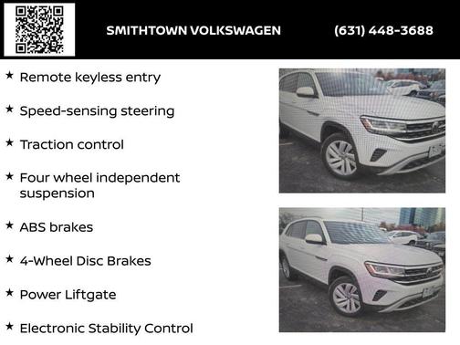 2022 Volkswagen Atlas Cross Sport 3.6L V6 SE w/Technology