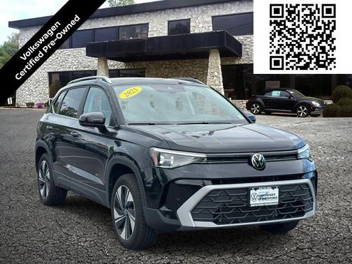 Deep Black 2025 Volkswagen Taos 1.5T SE