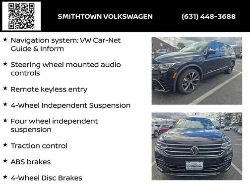 2022 Volkswagen Tiguan 2.0T SEL R-Line 4MOTION