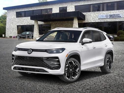 White Pearl 2026 Volkswagen Tiguan 2.0T SEL R-Line 4MOTION