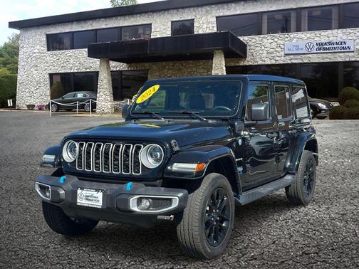 Black Clearcoat 2024 Jeep Wrangler 4xe Sahara