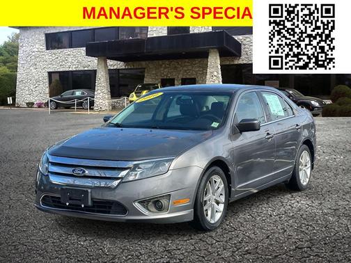 Gray 2010 Ford Fusion SEL
