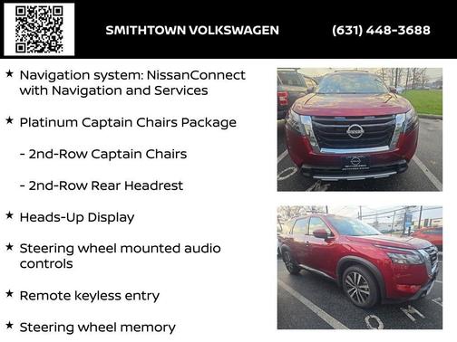 2025 Nissan Pathfinder Platinum 4WD