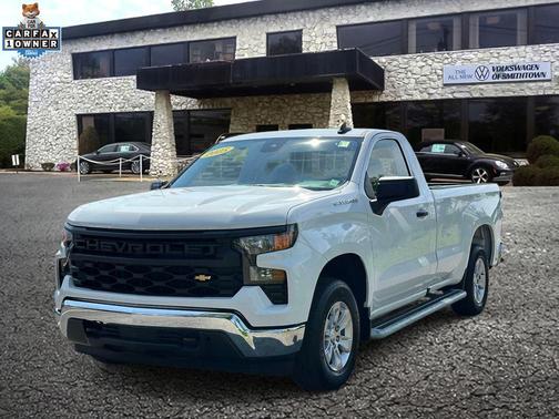 Summit White 2025 Chevrolet Silverado 1500 WT