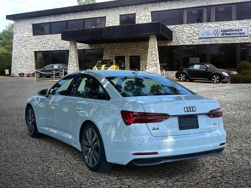 Glacier White Metallic 2022 Audi A6 45 Premium Plus