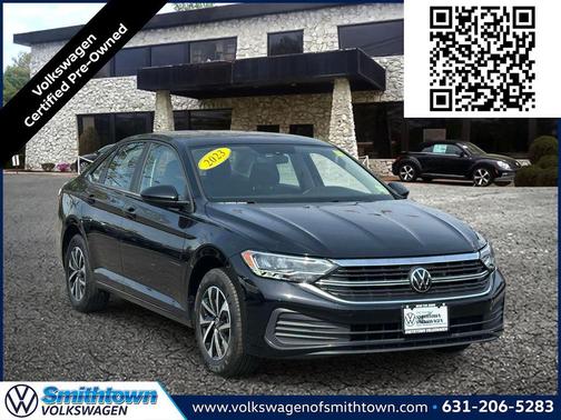 Deep Black Pearl 2023 Volkswagen Jetta 1.5T S