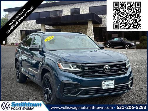 Blue Metallic 2023 Volkswagen Atlas Cross Sport 2.0T SEL