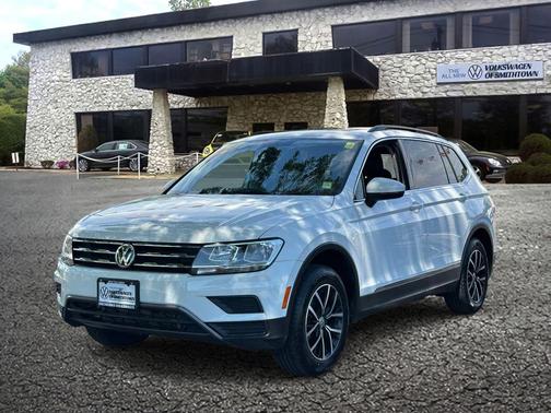 Pure White 2021 Volkswagen Tiguan 2.0T SE 4MOTION