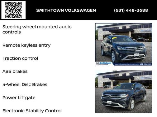 2022 Volkswagen Atlas Cross Sport 3.6L V6 SE w/Technology
