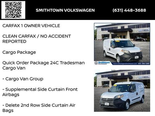 2018 RAM ProMaster City Tradesman