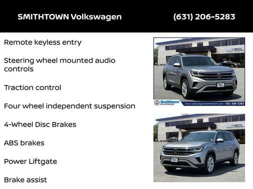 2021 Volkswagen Atlas 2.0T SE w/Technology 4MOTION