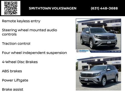 2021 Volkswagen Atlas 2.0T SE w/Technology 4MOTION