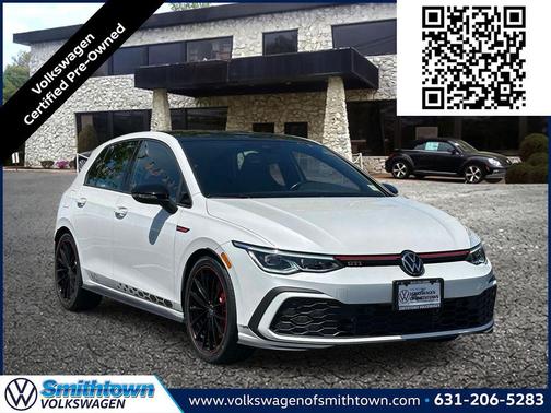 Opal White 2023 Volkswagen Golf GTI 2.0T S DSG