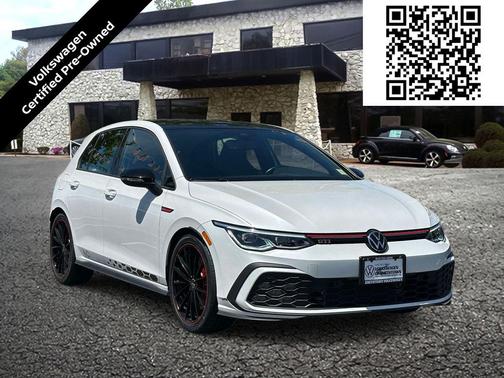 Opal White 2023 Volkswagen Golf GTI 2.0T S DSG
