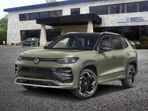 Avocado Green w/Deep Black Roof 2026 Volkswagen Tiguan 2.0T SEL R-Line 4MOTION