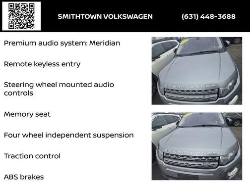 2015 Land Rover Range Rover Evoque Pure Plus