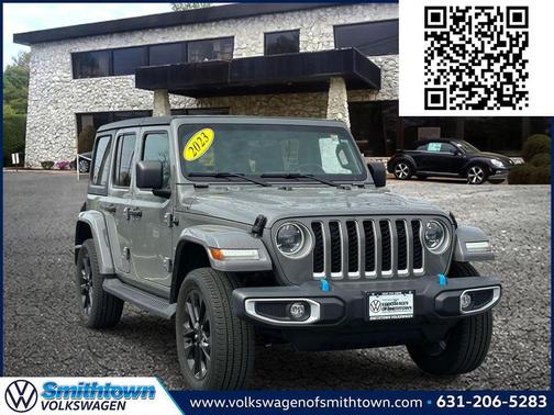 Sting-Gray Clearcoat 2023 Jeep Wrangler 4xe Sahara