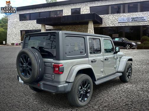 Sting-Gray Clearcoat 2023 Jeep Wrangler 4xe Sahara