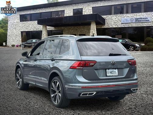 Platinum Gray Metallic 2023 Volkswagen Tiguan 2.0T SEL R-Line 4MOTION