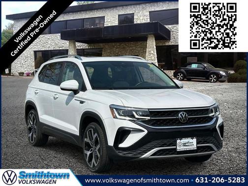 Pure White 2023 Volkswagen Taos 1.5T SEL