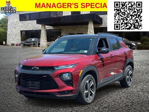 Crimson Metallic 2023 Chevrolet Trailblazer RS