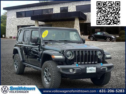 Black Clearcoat 2023 Jeep Wrangler 4xe Rubicon