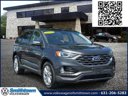 Magnetic Metallic 2020 Ford Edge Titanium