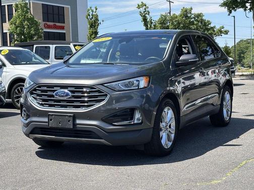 Magnetic Metallic 2020 Ford Edge Titanium