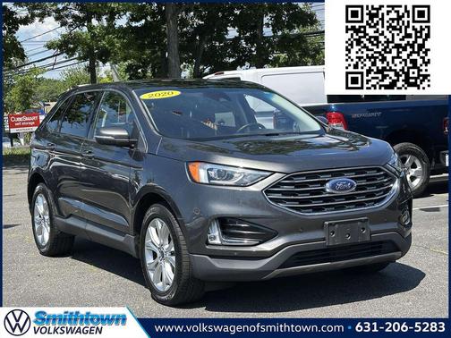 Magnetic Metallic 2020 Ford Edge Titanium