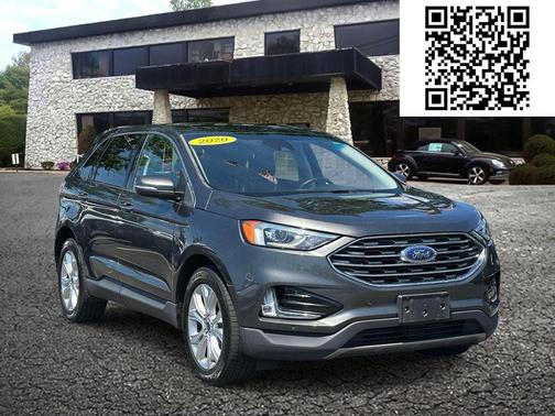 Magnetic Metallic 2020 Ford Edge Titanium