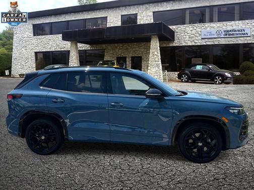 monterey blue pearl 2026 Volkswagen Tiguan 2.0T SE R-Line Black 4MOTION