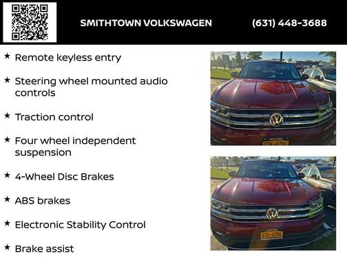 2018 Volkswagen Atlas 3.6L SE