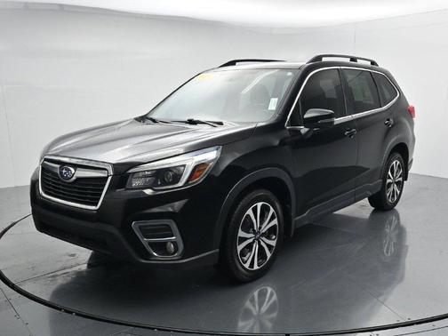 Crystal Black Silica 2021 Subaru Forester Limited