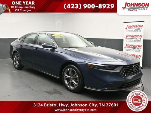 Canyon River Blue Metallic 2024 Honda Accord EX