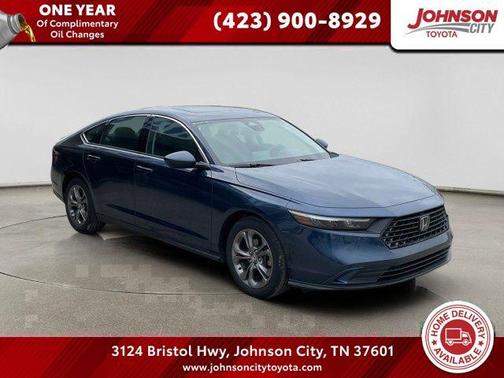Canyon River Blue Metallic 2024 Honda Accord EX
