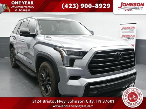 Celestial Silver Metallic 2024 Toyota Sequoia Limited