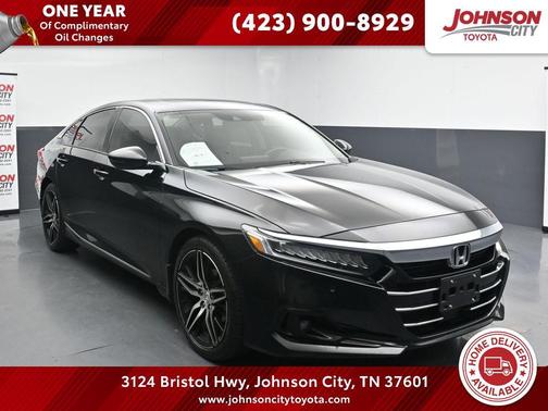 Crystal Black Pearl 2021 Honda Accord EX-L 1.5T