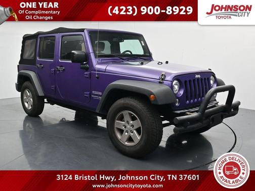 Xtreme Purple Pearlcoat 2018 Jeep Wrangler JK Unlimited Sport
