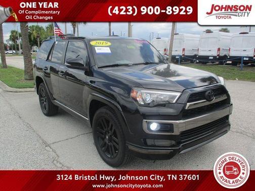 Midnight Black Metallic 2019 Toyota 4Runner Limited