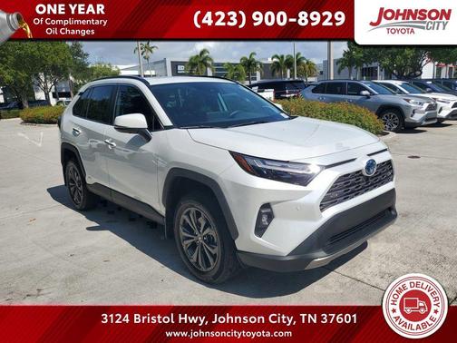 Wind Chill Pearl 2024 Toyota RAV4 Hybrid Limited