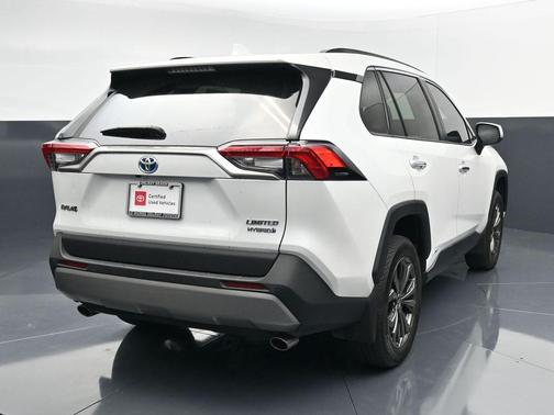 Wind Chill Pearl 2024 Toyota RAV4 Hybrid Limited