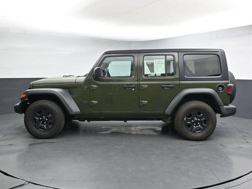 Sarge Green Clearcoat 2023 Jeep Wrangler Sport