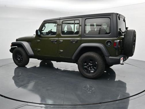 Sarge Green Clearcoat 2023 Jeep Wrangler Sport