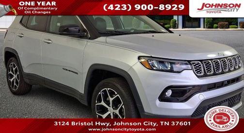 Silver Zynith Metallic Clearcoat 2024 Jeep Compass Limited