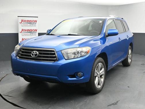 Blue Streak Metallic 2008 Toyota Highlander Sport