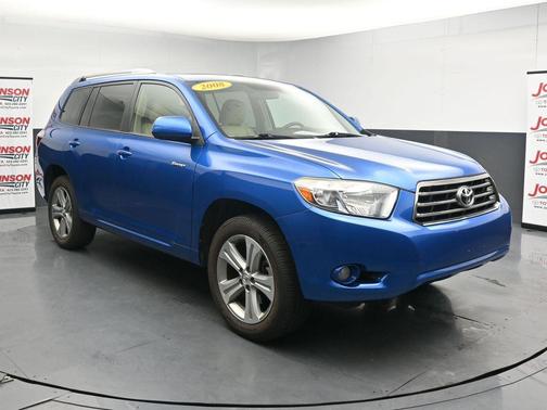 Blue Streak Metallic 2008 Toyota Highlander Sport