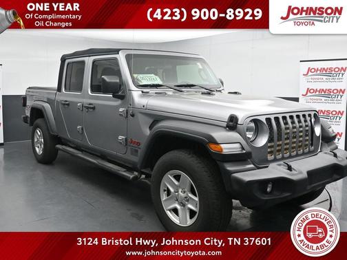 Billet Silver Metallic Clearcoat 2020 Jeep Gladiator Sport S