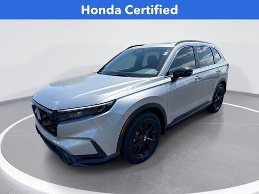 Lunar Silver Metallic 2023 Honda CR-V Hybrid Sport FWD