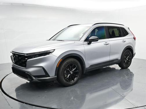 Lunar Silver Metallic 2023 Honda CR-V Hybrid Sport FWD