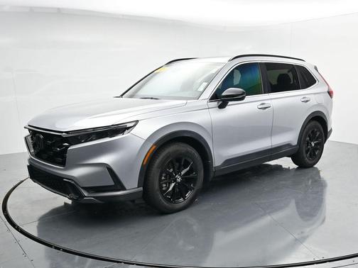 Lunar Silver Metallic 2023 Honda CR-V Hybrid Sport FWD